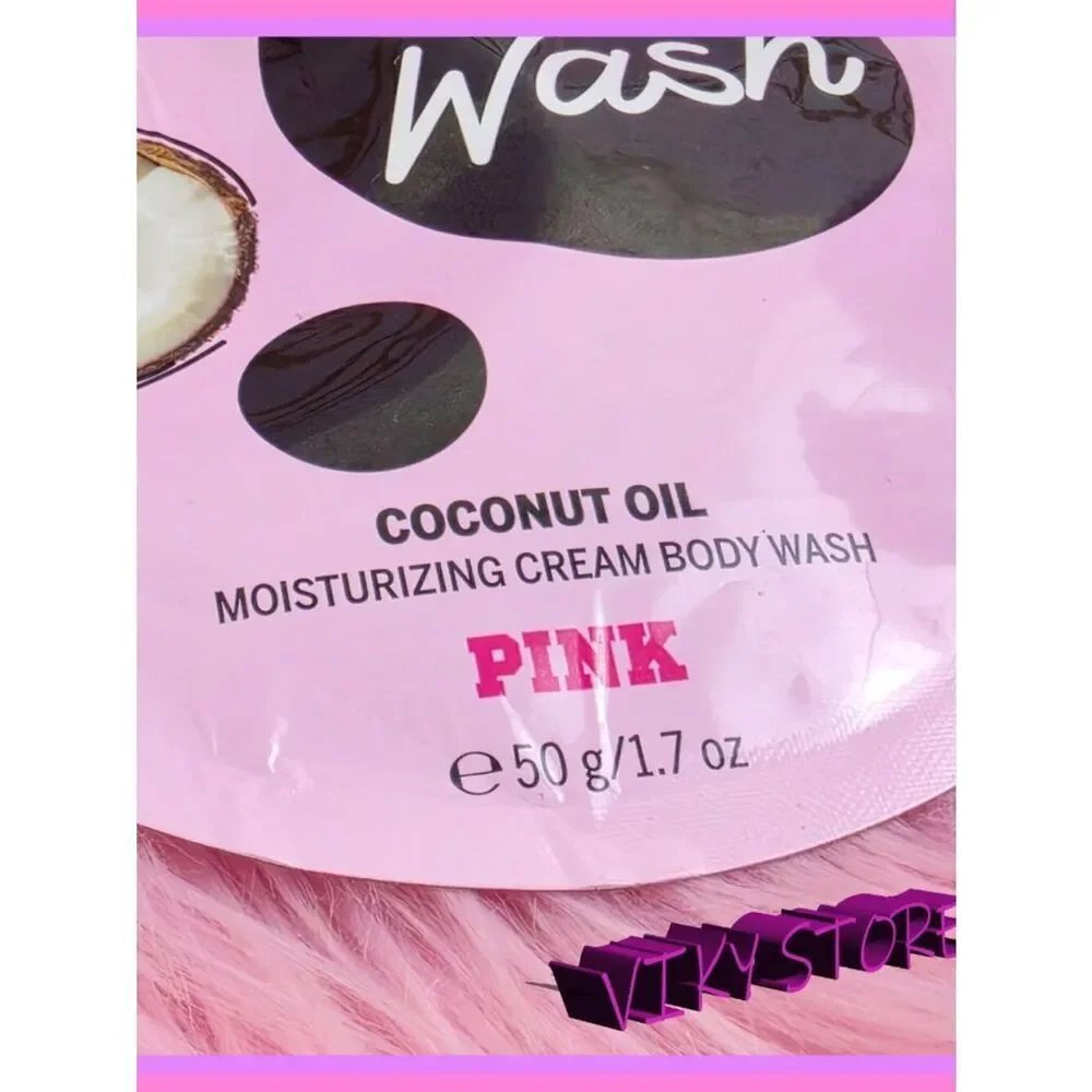 Victoria's Secret PINK Multicolor Coconut oil body wash Small NEW!